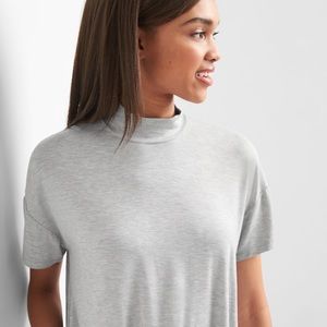 Gap Mock Neck Tee